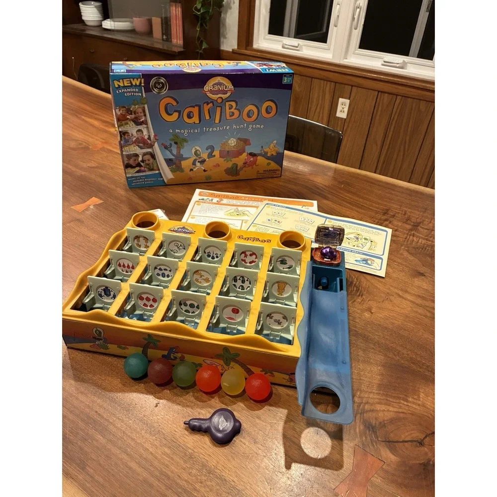Cranium Cariboo Magical Treasure Hunt Game - Original Edition- 2002 - Complete